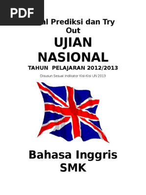 Soal Try Out Un Bahasa Inggris Smk Paket 56 Rudyard Kipling Kitchen Stove