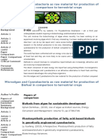 08-31668482 Biofuel From Cyanobacteria