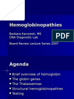 Hemoglobinopathies Testing and Genetics