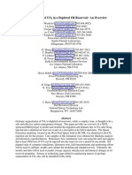 Sequestration of CO in A Depleted Oil Reservoir: An Overview