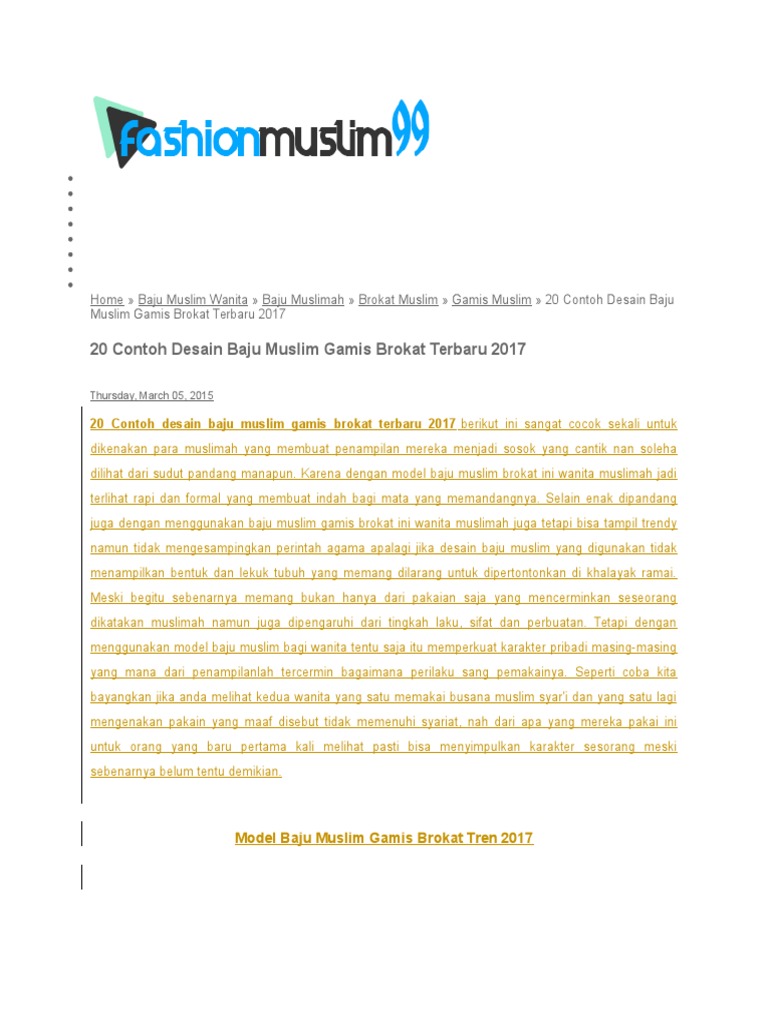 Baju Muslim