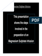 B43. Magnesium Sulphate Powerpoint Presentation