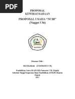 Download Proposal Nugget Ubi by SitiKhodijah SN338213866 doc pdf