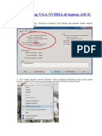 Cara Setting VGA NVIDIA Di Laptop ASUS