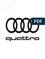 Logo Audi Quatro
