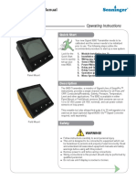 Senninger Transmitter 9900 Manual English