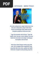 Download Kata Bijak - Mario Teguh by Diklatpimempat Angkatanlimabelas SN33821620 doc pdf