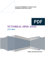 JTW 480 Tutorial SPSS Asas