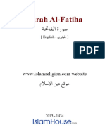 En Surah Al Fatiha