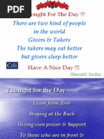 Download Daily Inspirational Thoughts - Spoken English  Personality Development - CDI Lucknow by Selfhel SN33821916 doc pdf