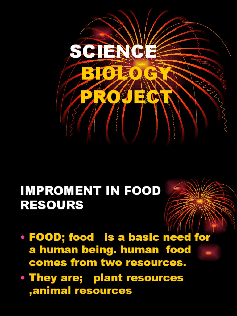 Science: Biology Project | PDF | Technology & Engineering