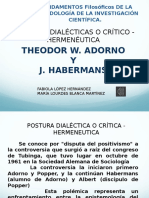 Adorno y Habermans