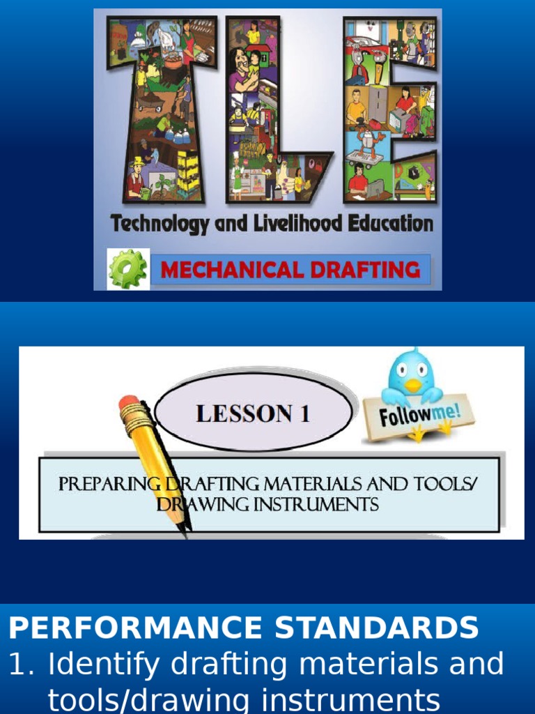 Mechanical Drafting Tools PDF Drawing Technical Drawing