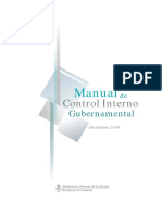 Manual de Control Interno Gubernamental