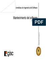 Mantenimiento de Software PDF