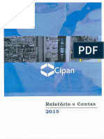 Relatório e Contas CIPAN 2015