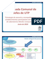 Primera Jornada UTPs 31 Mayo