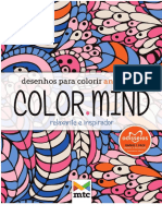 Desenhos para Colorir Color Mind
