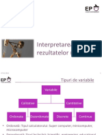 EP Curs03 Interpretarea Rezultatelor 1 PDF