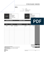 Purchase Order v4 Template