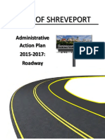 Administrative Action Plan For Roadways 2017 For The Web