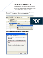 Como Habilitar Los Macros en Microsoft Excel PDF