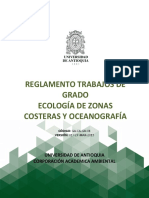 Reglamento Trabajos de Grado Ecología de Zonas Costeras y Oceanografía