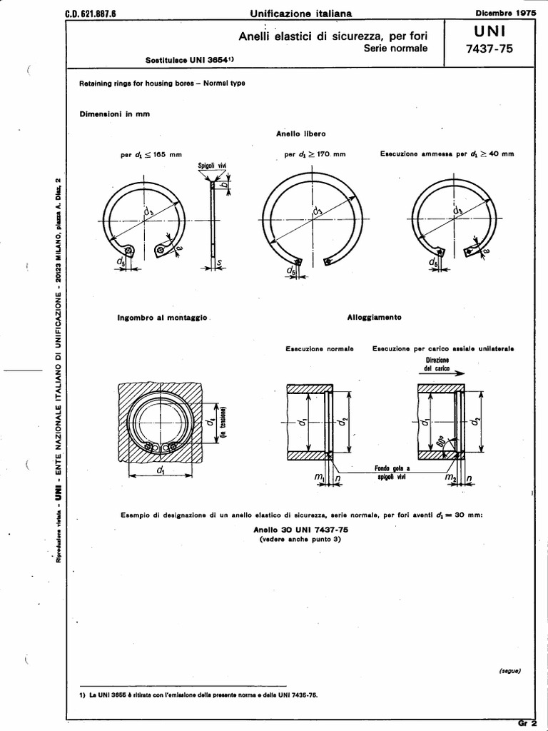 Uni 7437-75 | PDF