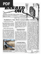 1st Quarter 2009 Barred Owl Newsletters Baton Rouge Audubon Society  