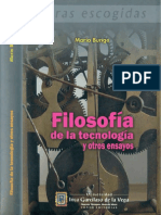 Bunge, Mario-Filosofía de La Tecnología y Otros Ensayos-Fondo Editorial de La UIGV (2012)