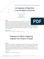 Proposta de Integração Da Engenharia de Software Nas Estratégias Empresariais PDF