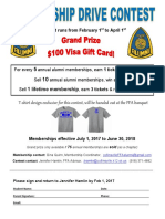 2017 Ffa Membership Contest Flyer