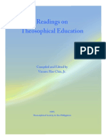 Readings On Theosophical Education