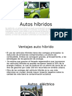 Autos Híbridos Y ELECTRICO