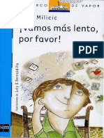 Vamos Más Lento Por Favor - Neva Milicic PDF