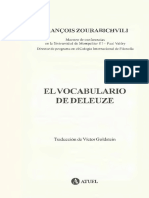 Zourabichvili Francois - El Vocabulario de Deleuze PDF