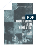 Estudos Sobre o Cadastro Ambiental Rural e Consulta Prévia PDF