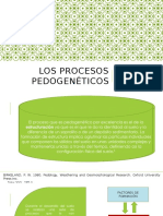 Edafologia "Procesos Pedogeneticos"