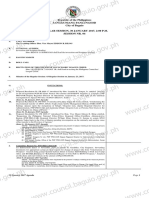 Republic of The Philippines Sangguniang Panlungsod City of Baguio Regular Session, 30 January 2017, 2:00 P.M. Session Nr. 04