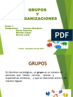 Grupos y Organizaciones. 1