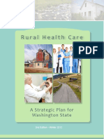 Rural Health Care: A Strategic Plan For Washington State