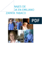 Personajes de Leyenda en Emiliano Zapata Tabaco