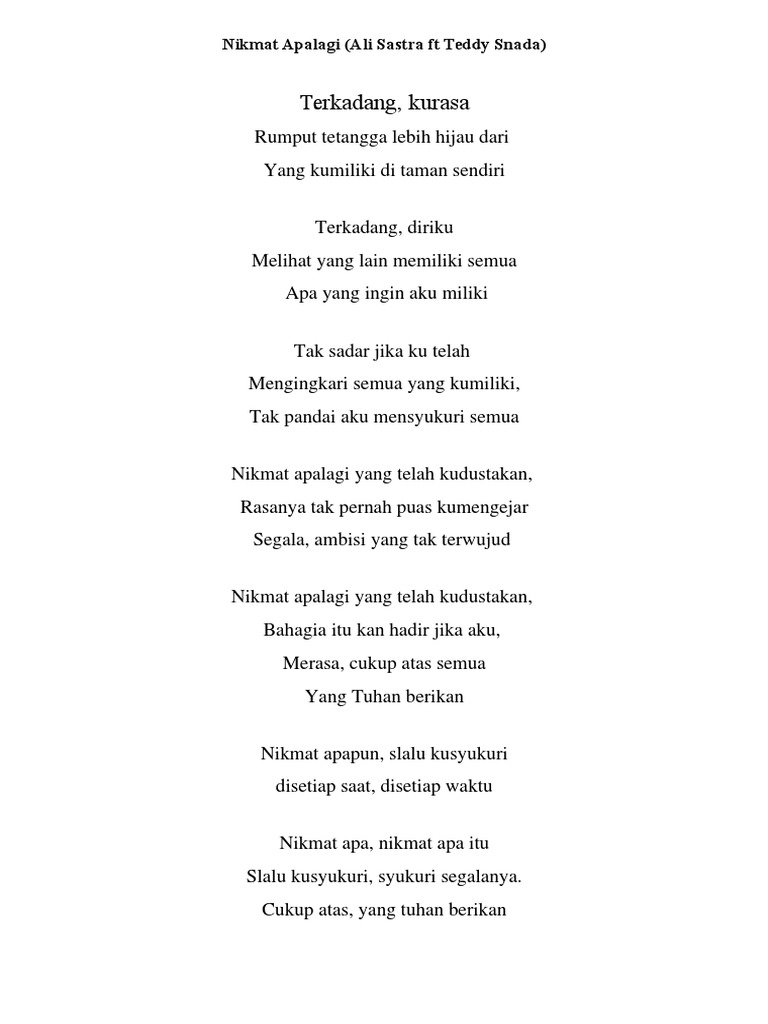 Istikharah Cinta Lirik Chord