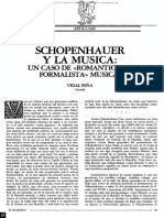 Shopenhauer y La Música