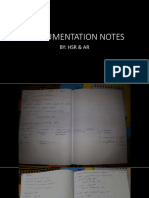 Instrumentation Notes