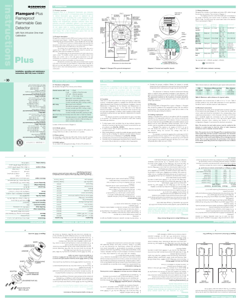 Flamgard PDF | PDF | Relay | Detector (Radio)