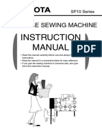 Instruction Manual: Home-Use Sewing Machine