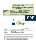 e-HIGHWAY 2050: Modular Development Plan of The Pan-European Transmission System 2050