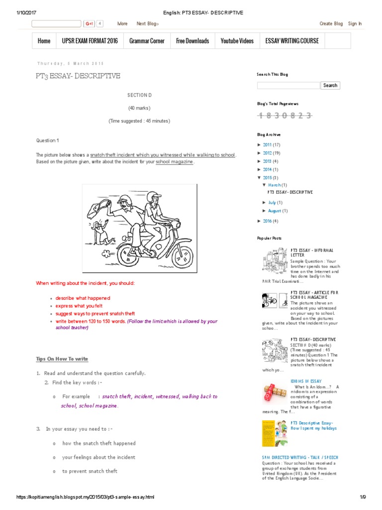 How to write a personal response essay picture