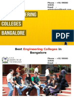 Best Engineering Colleges in Bangalore